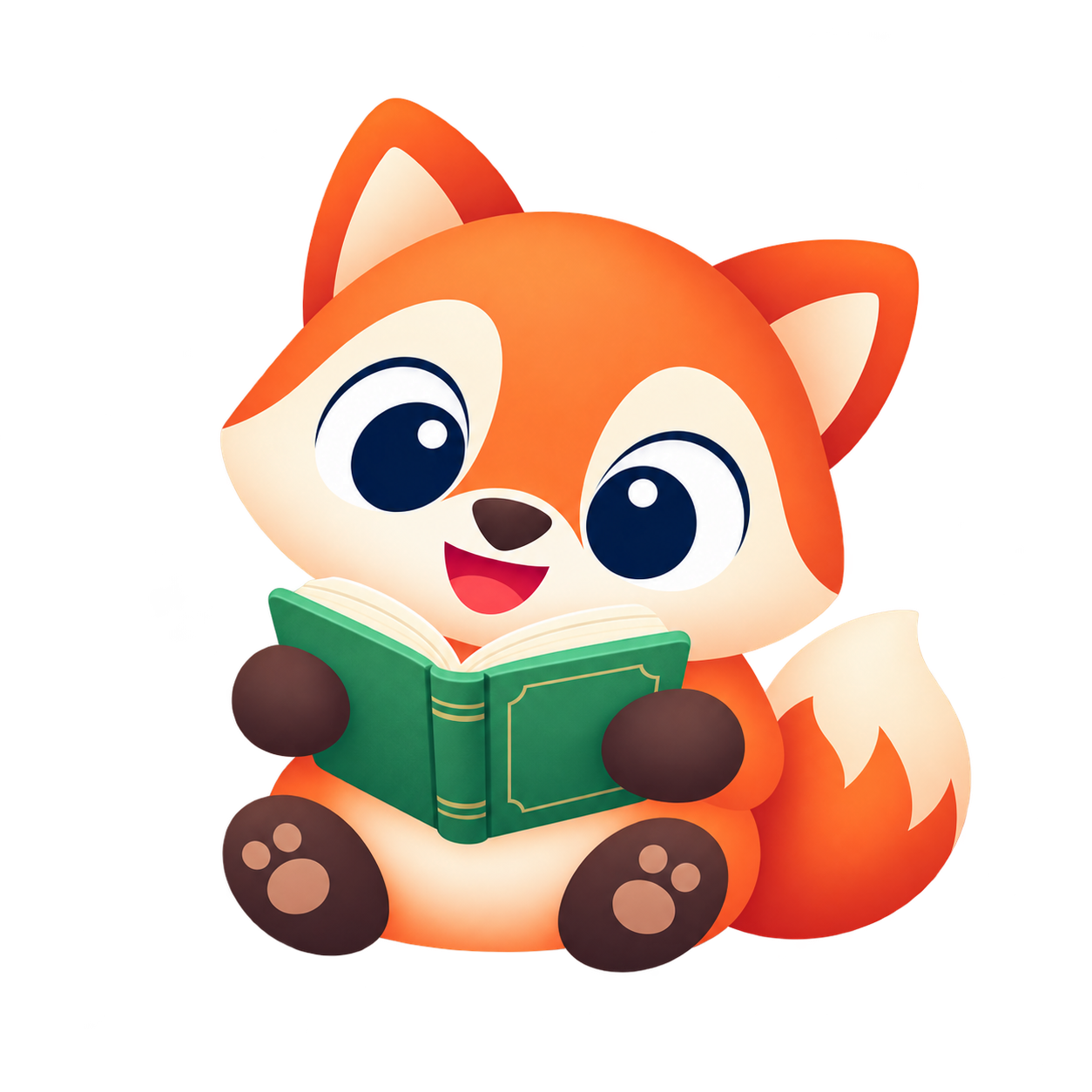 Bamlu reading a book